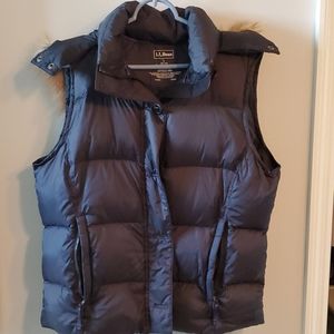LL Bean down vest
